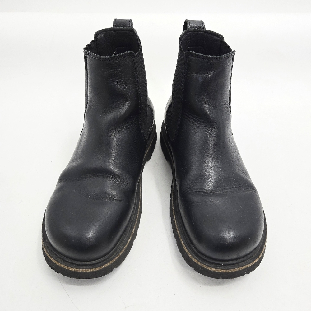 Birkenstock Stalon Chelsea Boots Black Leather